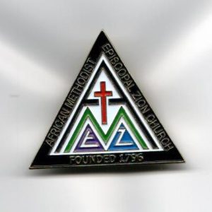 AMEZ Logo Triangle 1½” Lapel Pin